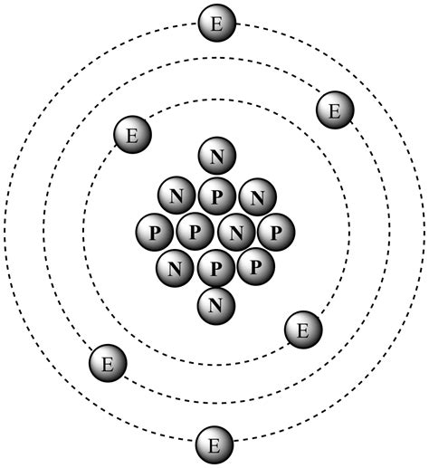 carbon 13 electrons number.